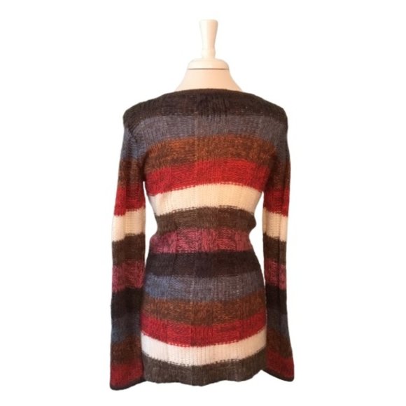 Ashley by 26 International Multi Stripe Sweater - Picture 2 of 6